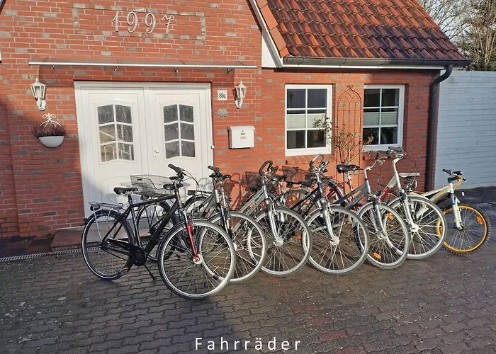 Nordseehaus Husum Mit Fahrraedern